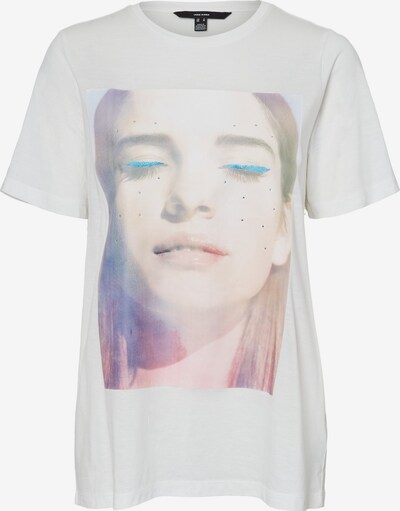 Vero Moda Tall Camiseta 'Noga' en mezcla de colores / blanco natural, Vista del producto