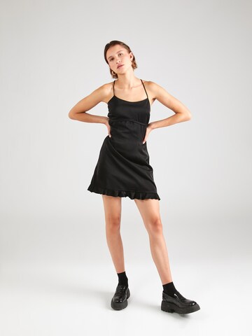 Nasty Gal Dress in Black: front