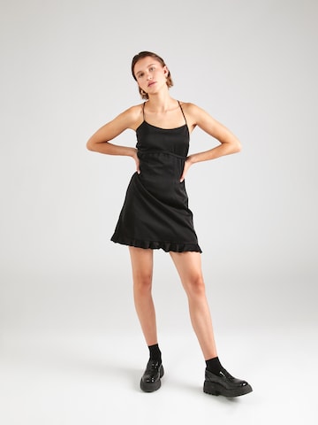 Nasty Gal - Vestido em preto: frente