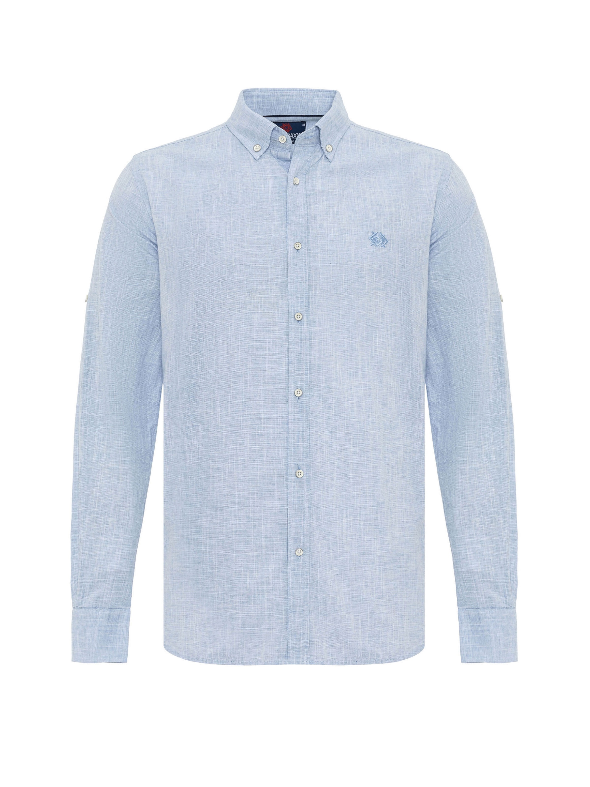 CIPO & BAXX Overhemd 'CH199' in Blauw: voorkant