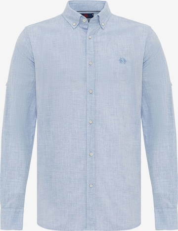 CIPO & BAXX Overhemd 'CH199' in Blauw: voorkant