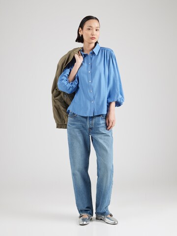 Peppercorn Bluse 'Gatty' in Blau