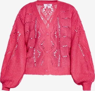 MYMO Knit Cardigan in Pink: front