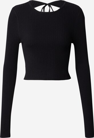 ONLY Sweater 'MEDDI' in Black: front