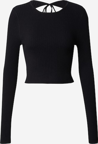 ONLY Sweater 'MEDDI' in Black: front