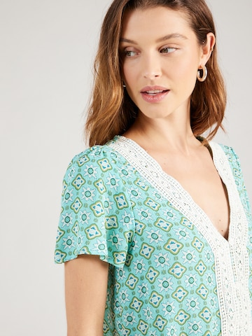 Springfield - Blusa en verde