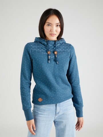 Ragwear Sweatshirt 'NUGGIE' in Blue: front