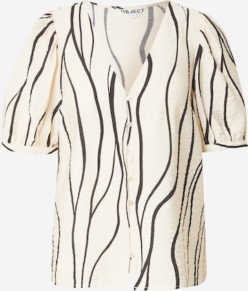 OBJECT Blouse 'OBJJacira' in Beige: front