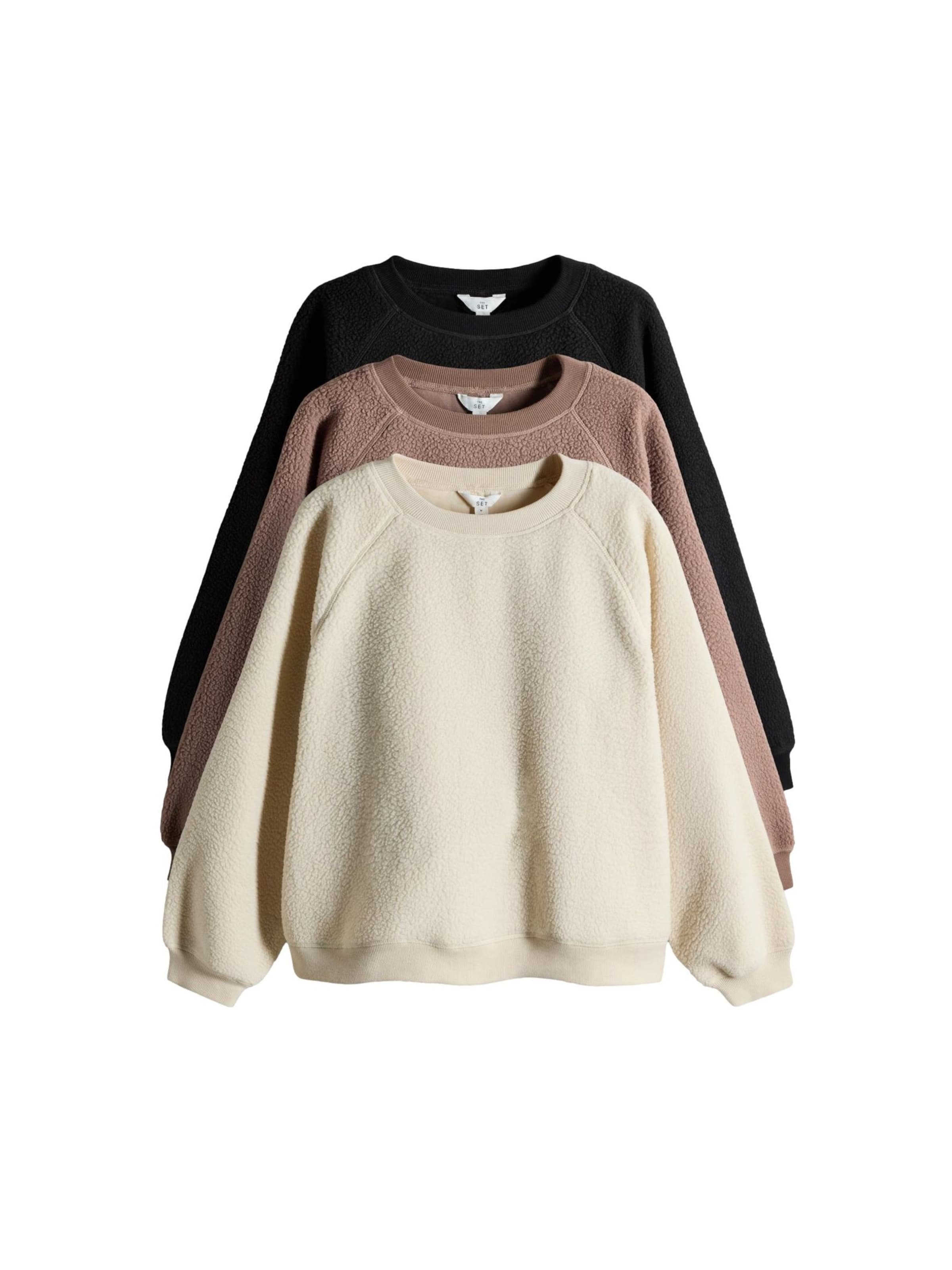 Pull-over The Set en mélange de couleurs : devant