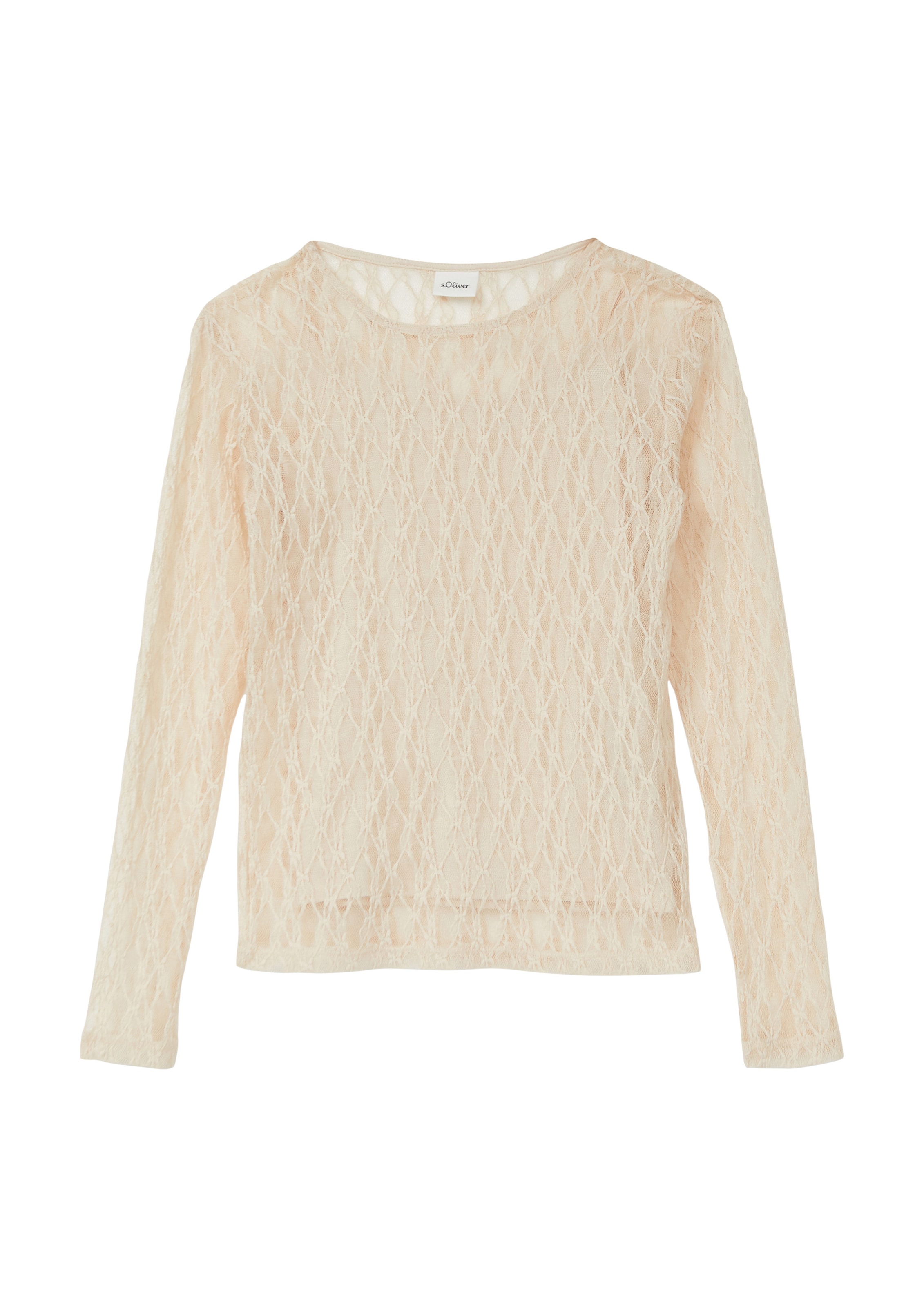 T-Shirt s.Oliver en beige : devant