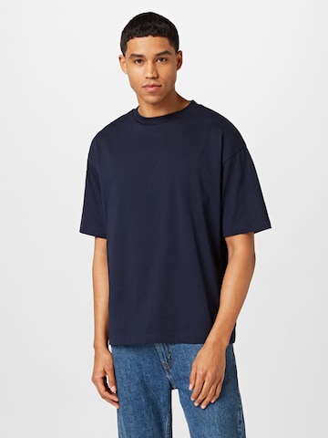 T-Shirt TOM TAILOR DENIM en bleu : devant