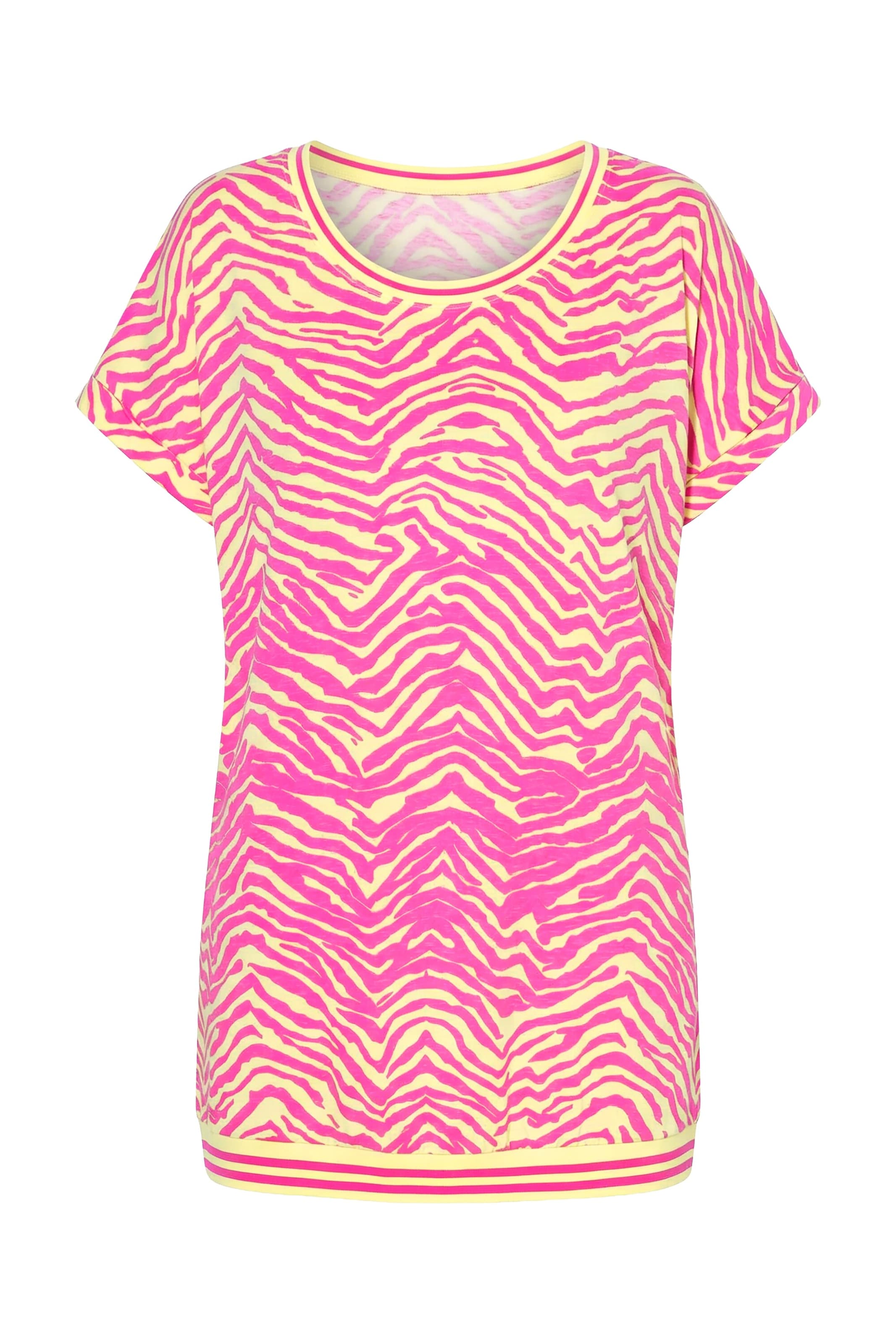 MIAMODA Shirt in Geel: voorkant