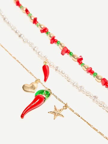 Bershka Halsband i guld