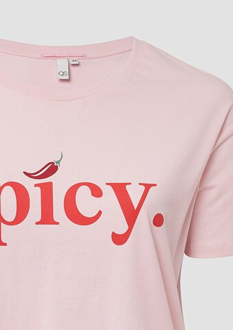 QS Shirt in Roze