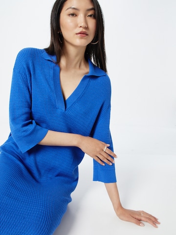 InWear Gebreide jurk 'Imimi' in Blauw