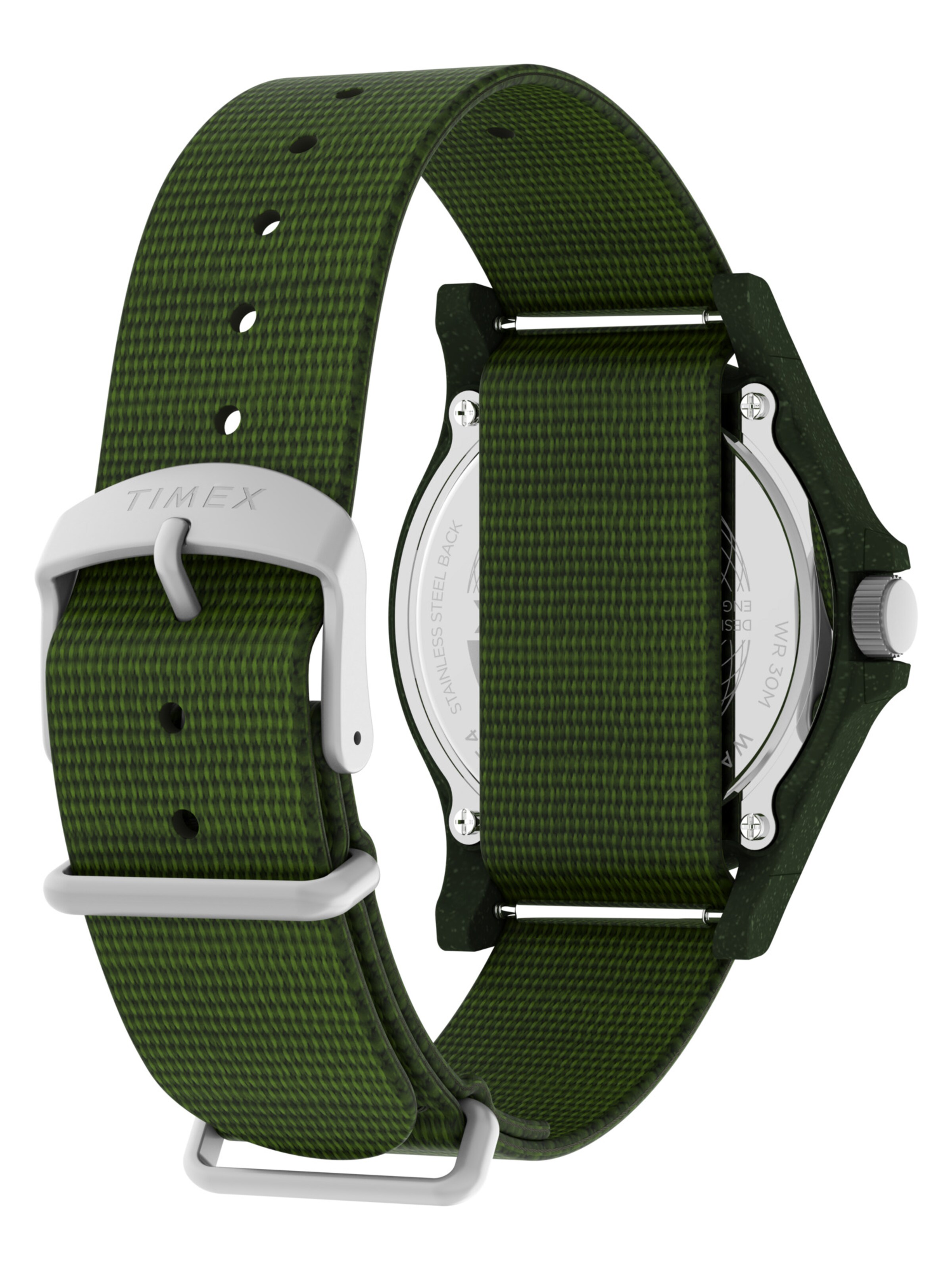 Montre à affichage analogique 'Ocean' TIMEX en vert