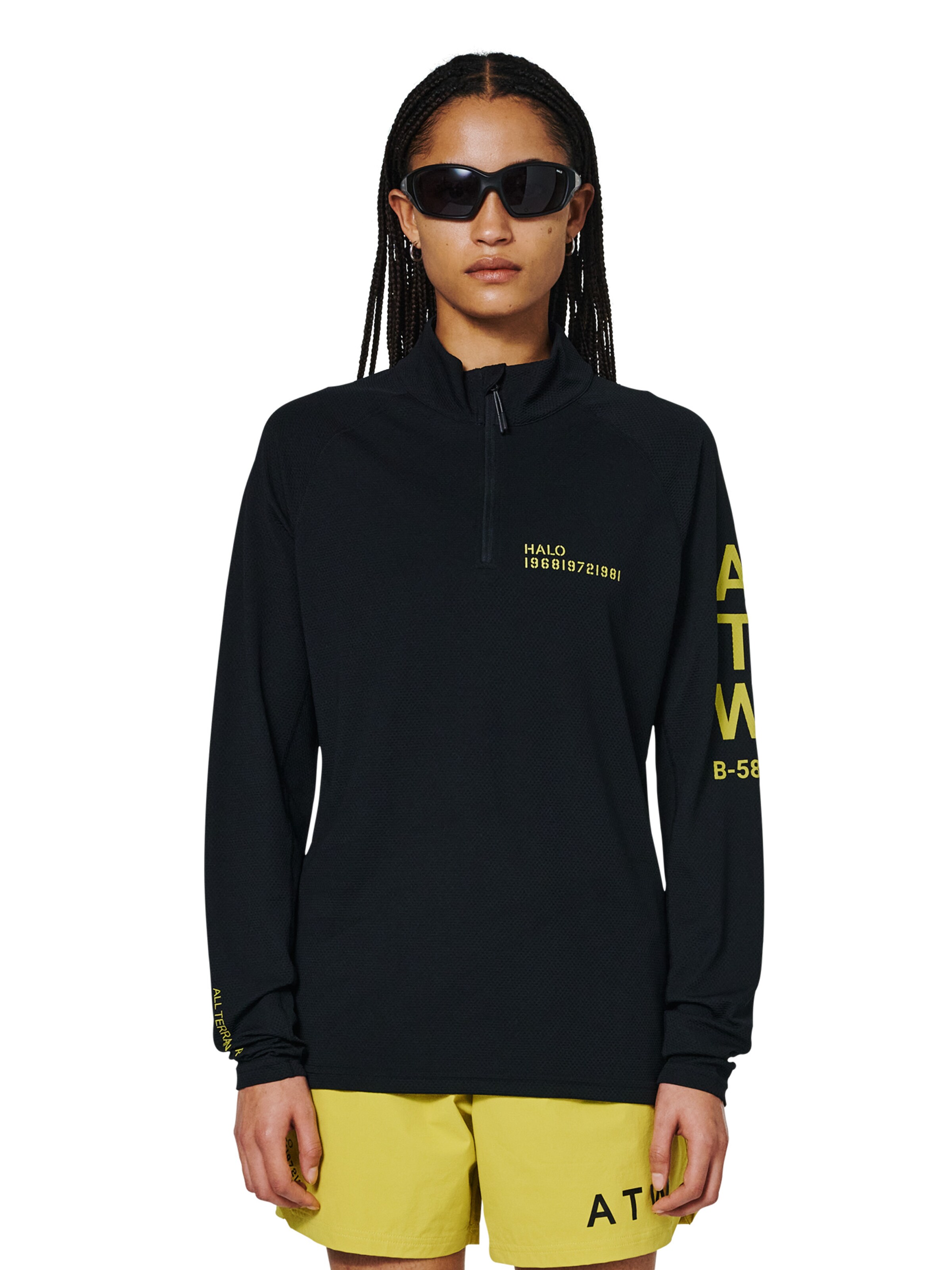 HALO Functioneel shirt in Zwart