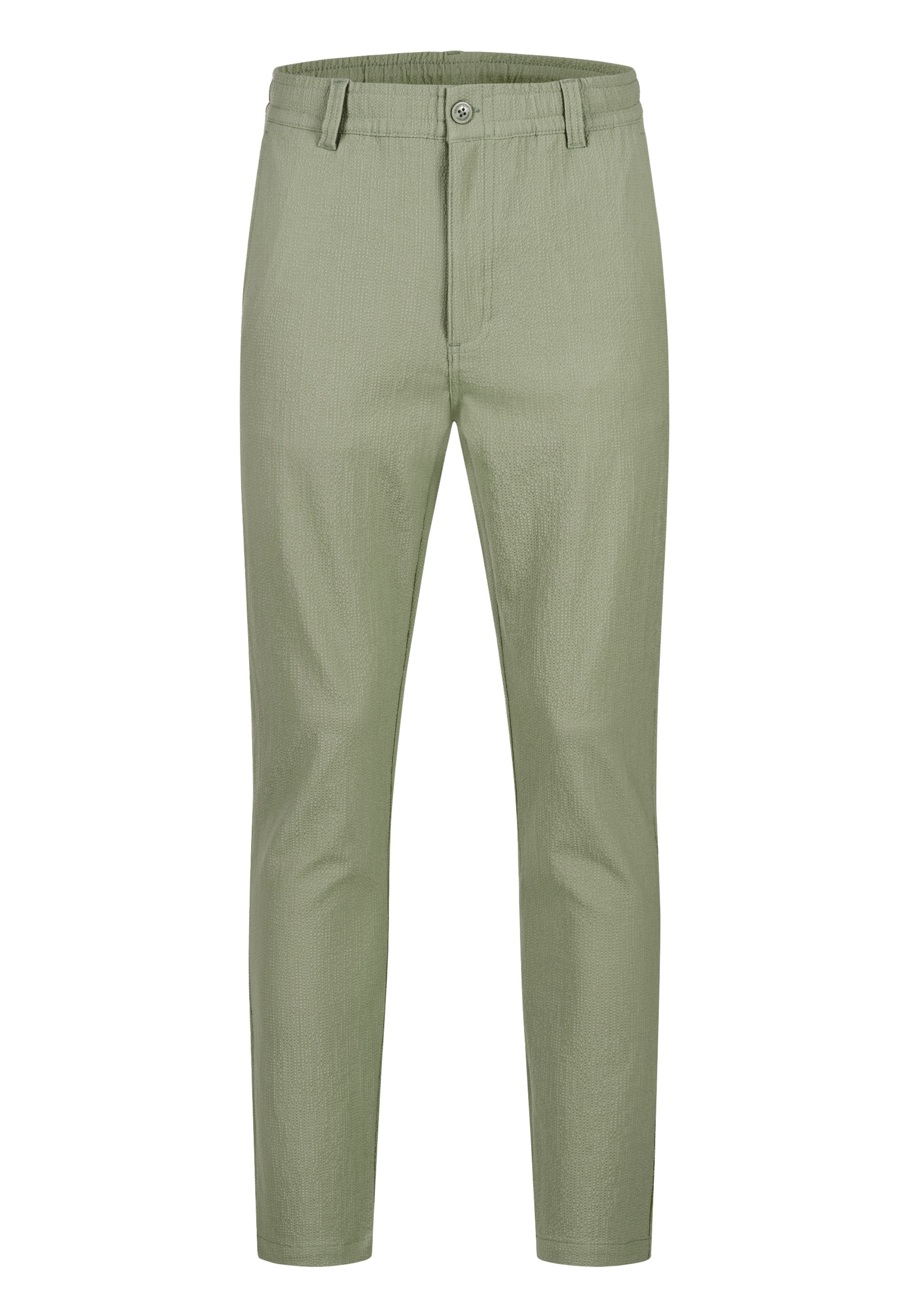Kronstadt Chino 'Vann' in 31-32/Regular in de kleur Lichtgroen, Productweergave