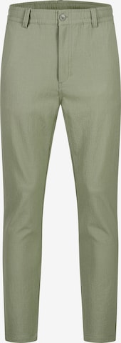 Kronstadt Regular Chino 'Vann' in Groen: voorkant