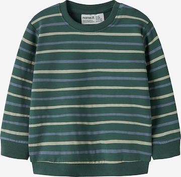 NAME IT Sweatshirt 'NBMVimmer' in Grün: Vorderseite