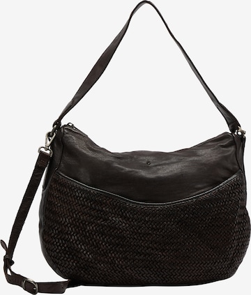 DreiMaster Vintage - Bolso de mano en marrón: frente