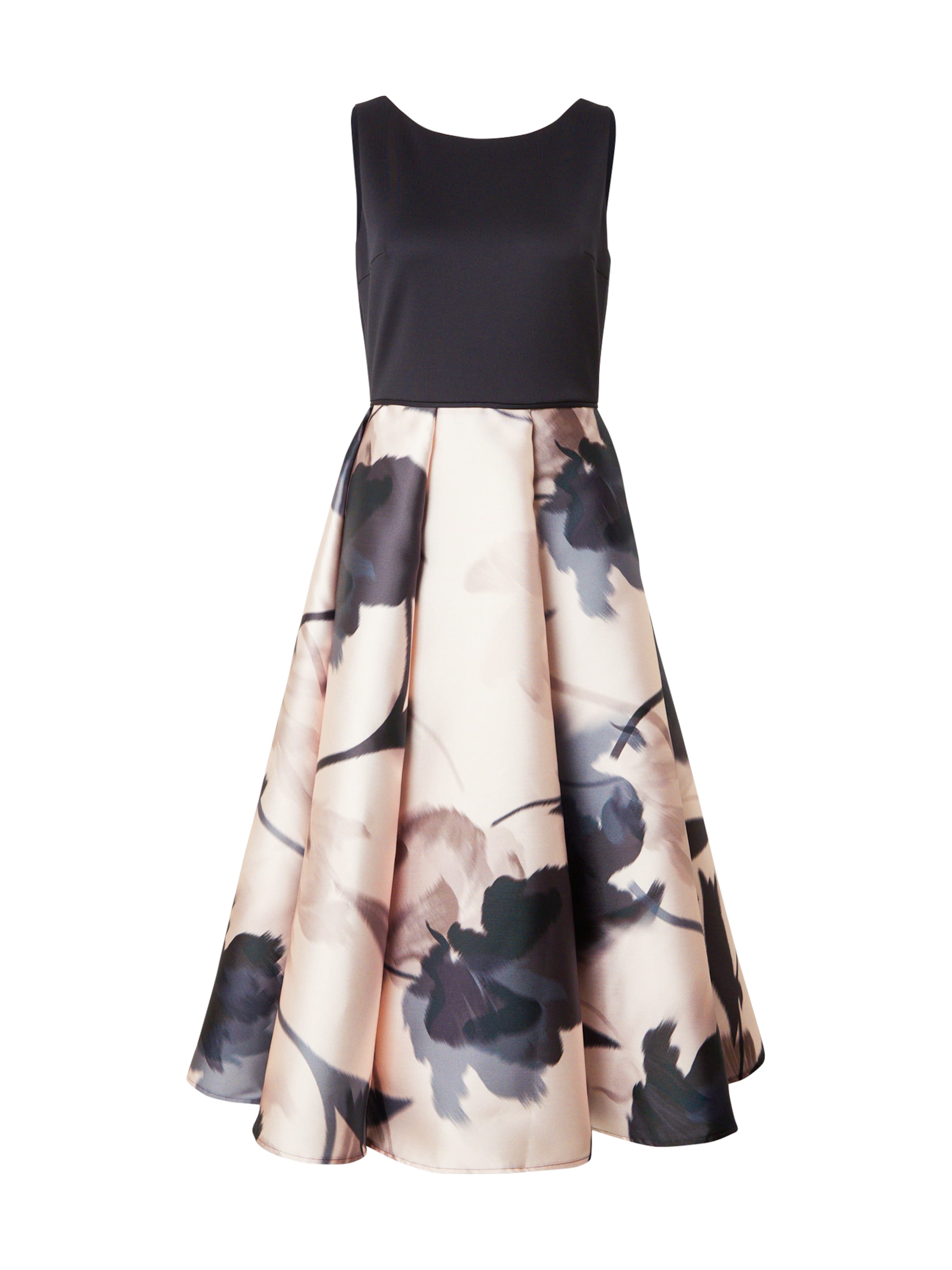 SWING Koktejlové šaty – černá: přední strana