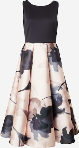 SWINGKoktel haljina - crna boja: prednji dio