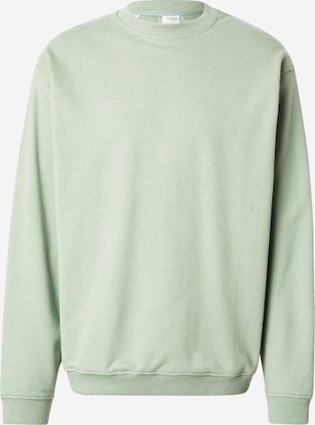 SELECTED Collegepaita 'SLHALBAN' värissä vihreä: etupuoli