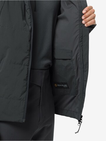 JACK WOLFSKIN Sportjacke 'BIKE COMMUTE' in Grau