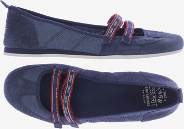 ESPRIT Flats & Loafers in 42 in Blue: front