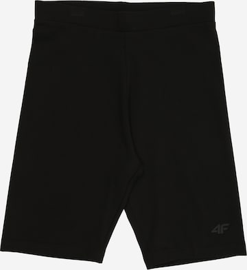 4F Junior Slimfit Sportbyxa i svart: framsida