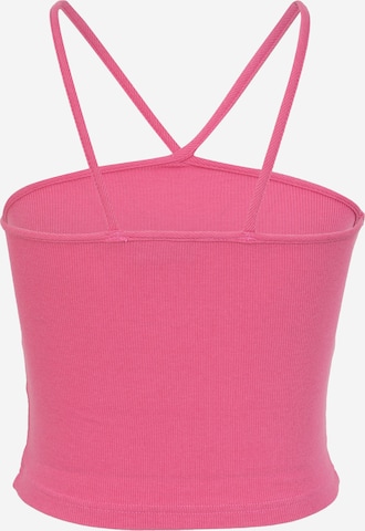 Noisy May Petite - Top de malha em rosa