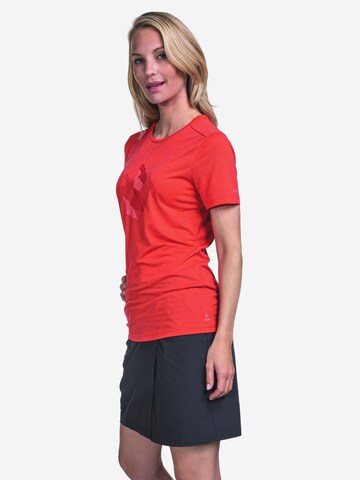 Maglia funzionale 'Skyrup' di Schöffel in rosso: frontale