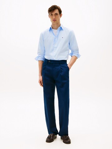 TOMMY HILFIGER Regular Fit Hemd 'Flex' in Blau