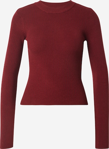 Pullover di PIECES in rosso: frontale