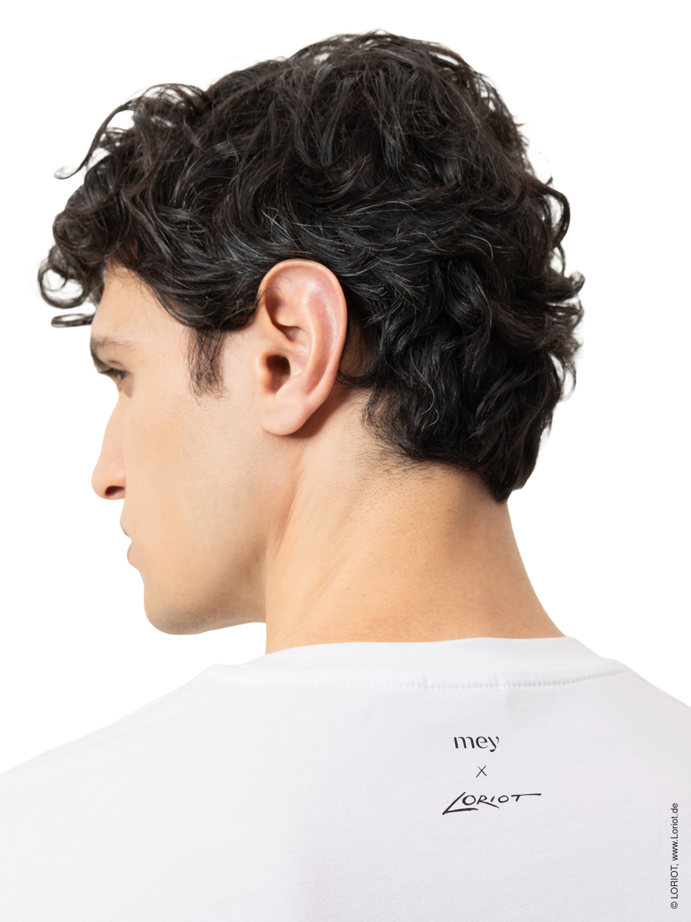 T-Shirt 'LORIOT' Mey en blanc