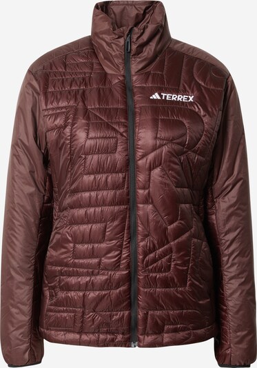 ADIDAS TERREX Outdoorová bunda 'Xperior Varilite Primaloft' - rezavě hnědá / bílá, Produkt