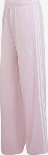 ADIDAS SPORTSWEAR Sportske hlače 'Dayready Wide Leg' veličine XS u pastelno roza / bijela, Pregled proizvoda