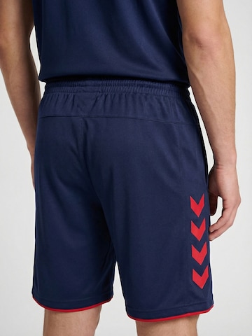 Hummel Regular Sportbroek 'Core 2.0' in Blauw