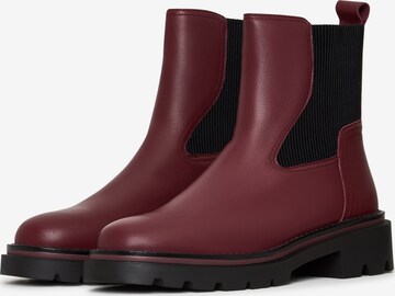 CESARE GASPARI Ankle Boots in Rot