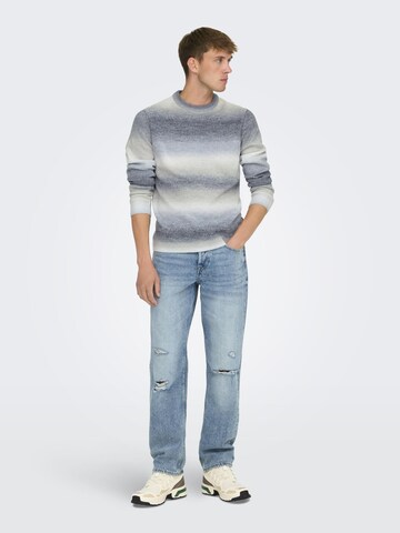 Only & Sons Trui 'ONSTimber' in Grijs