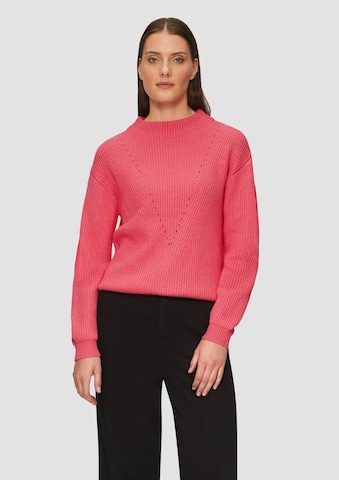 s.Oliver BLACK LABEL Sweater in Pink: front