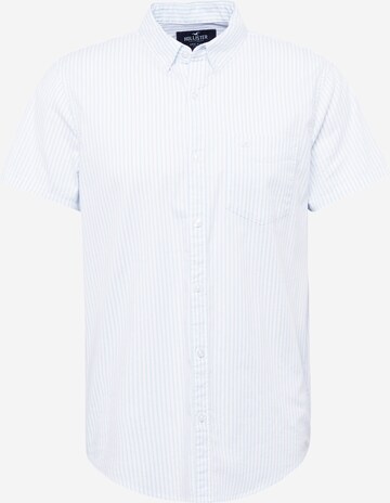 HOLLISTER Regular fit Button Up Shirt in Blue: front