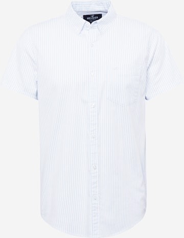 HOLLISTER Regular fit Button Up Shirt in Blue: front