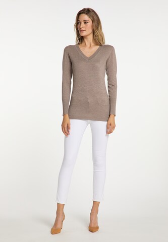 Usha Pullover in Grau