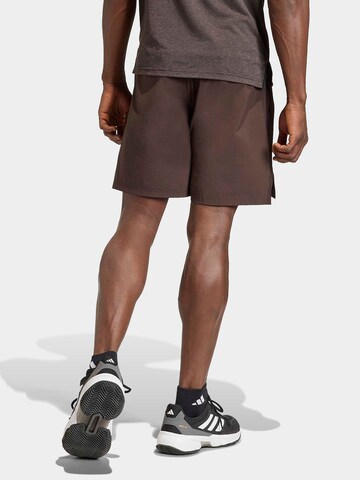 ADIDAS PERFORMANCE regular Sportsbukser 'Designed For Training' i brun