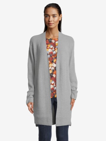 Betty Barclay Knit Cardigan in Grey: front