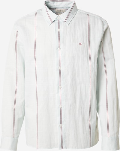 Calvin Klein Košulja u pastelno plava / trešnja crvena / bijela, Pregled proizvoda
