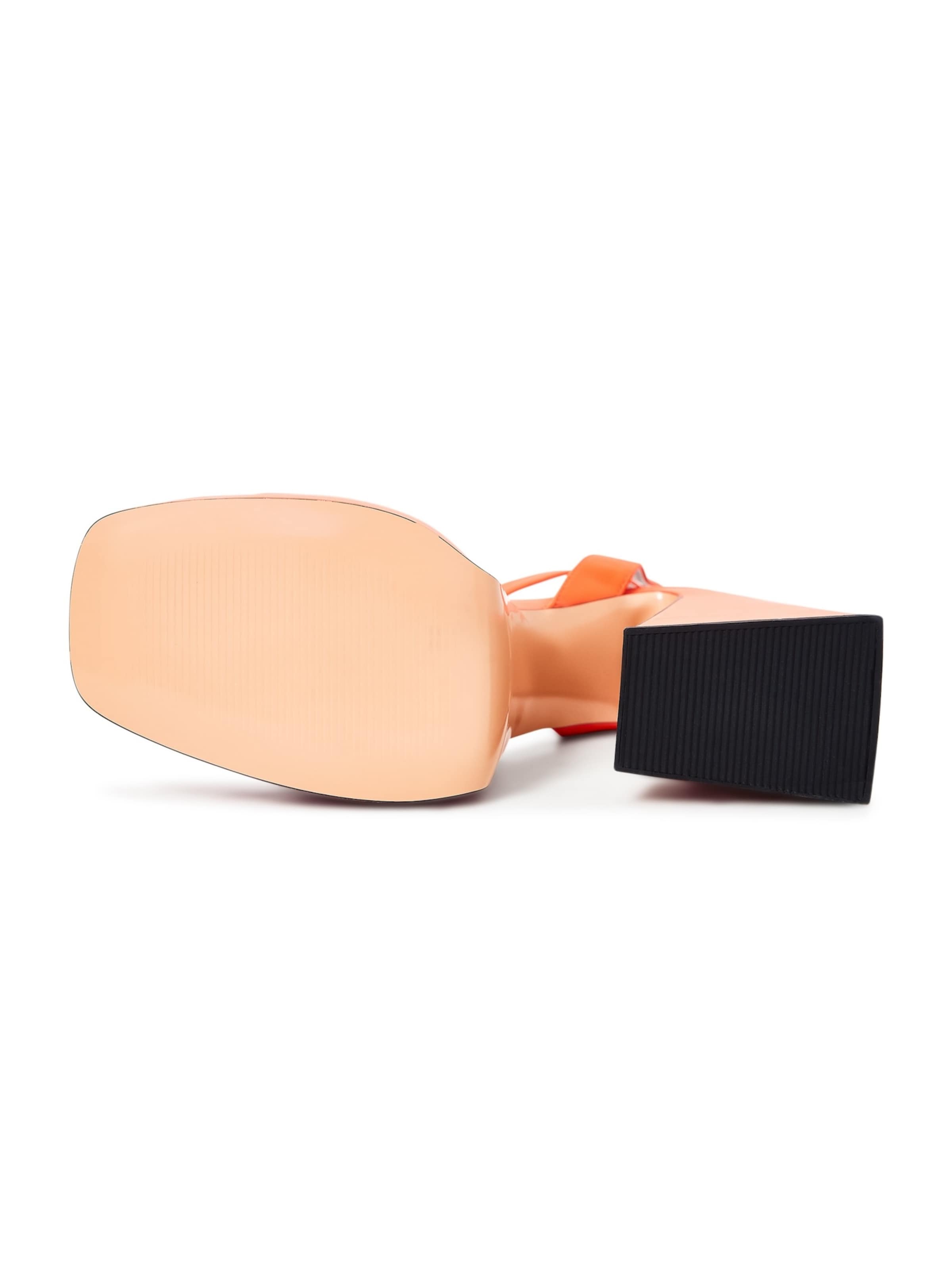 CESARE GASPARI Sandale in Orange