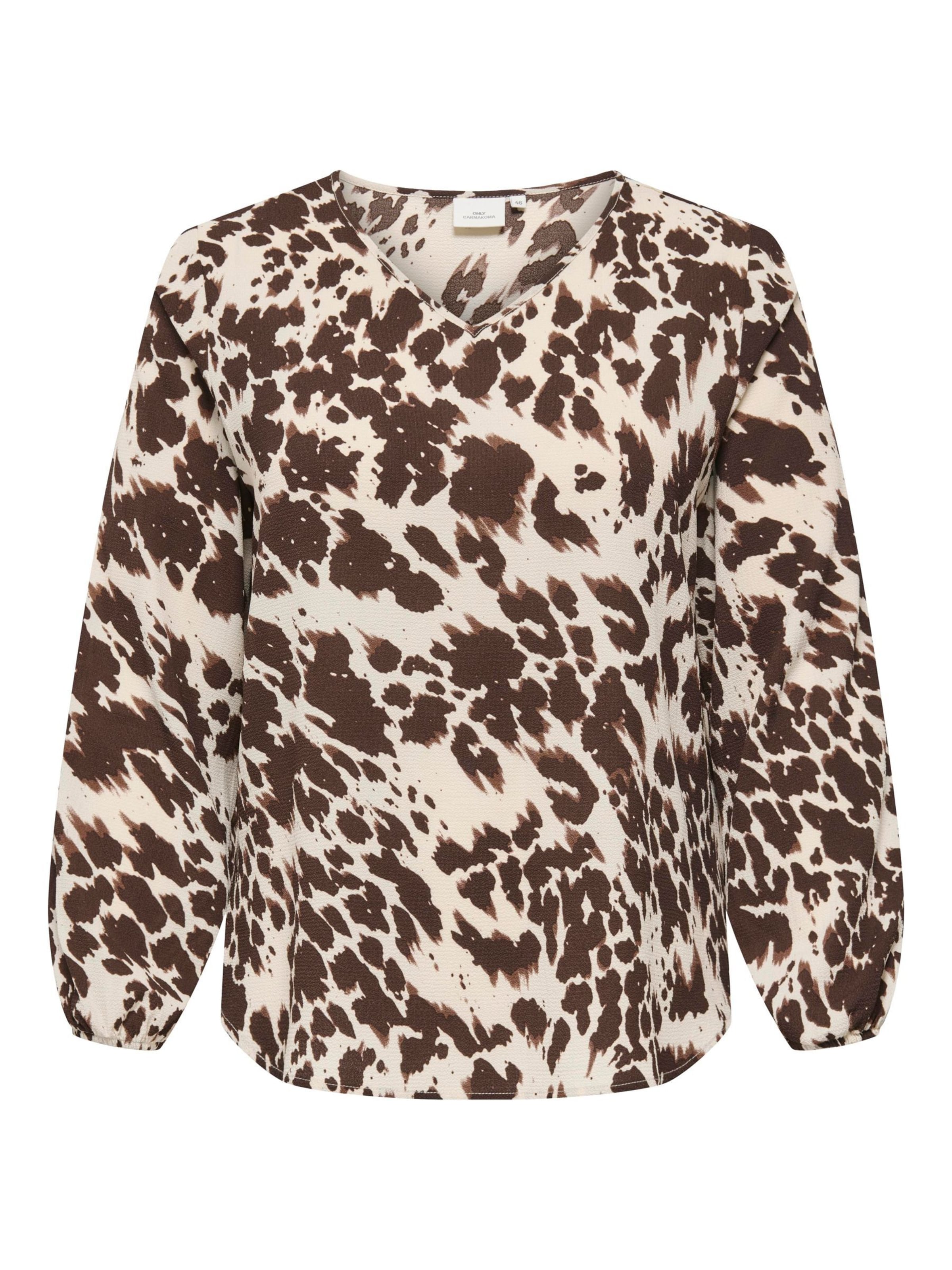 Chemisier 'CARVICA' ONLY Carmakoma en mélange de couleurs : devant